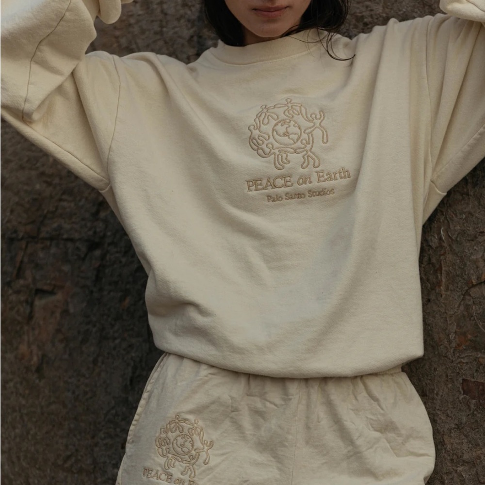 Palo Santo Studios Sweatshirt Beige - XL